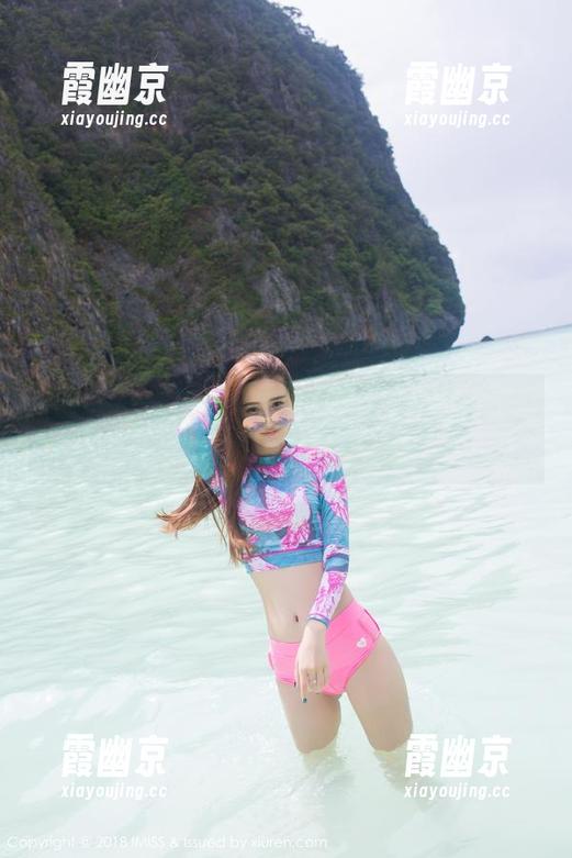IMiss爱蜜社-Winki丝姬 IMiss爱蜜社 - 海边游玩新角色,Winki丝姬私拍套图撩到你了吗?