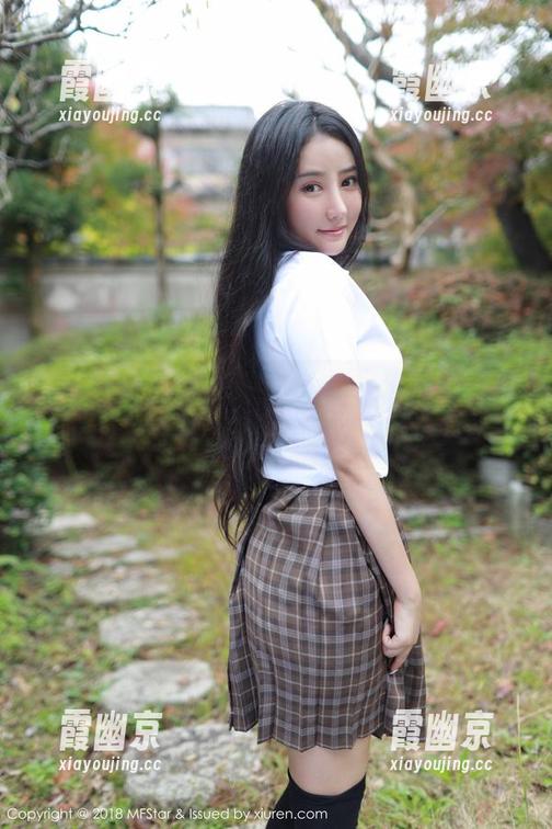 MFStar模范学院 - 冬天来了，唐琪儿Beauty皮衣与原图的碰撞，壁纸懒得反抗