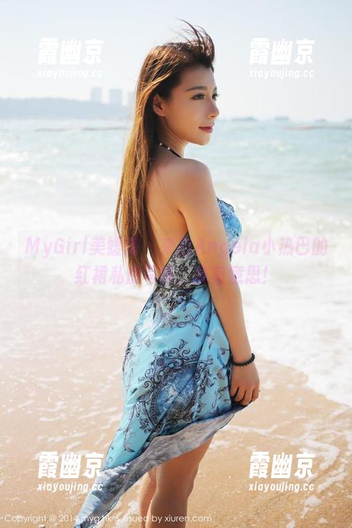 MyGirl美媛馆 - 来自Angela小热巴的红裙私房写真，真有意思！