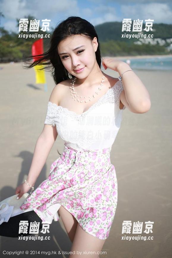 MyGirl美媛馆 - 胡润曦的私拍合集：喧嚣中的纯白小确幸