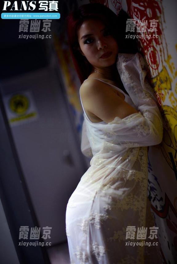 PANS写真 - 哟，这里有柚子的红裙福利，原图带你看个够！