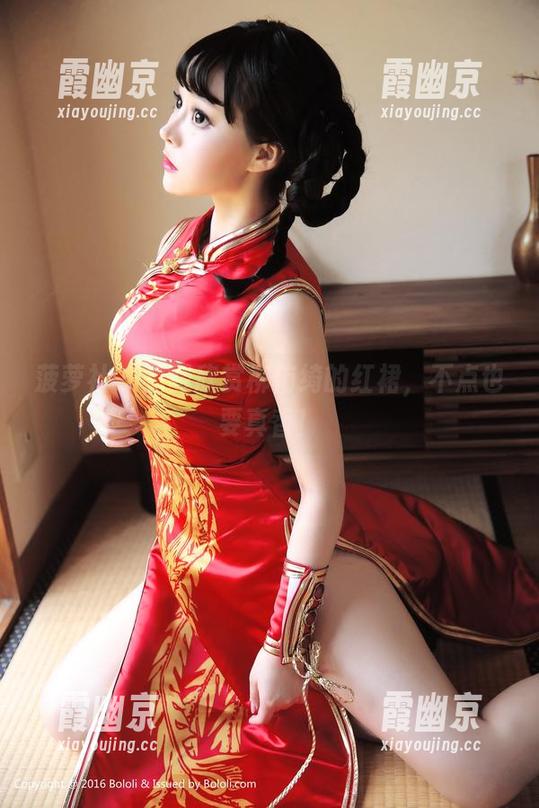菠萝社-柳侑绮 菠萝社 - 免费欣赏柳侑绮的红裙,不点也要真香!