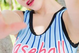 魅妍社 – Mieko林美惠子：私拍体操服，图包看了你可能会想要试试翻跟头？